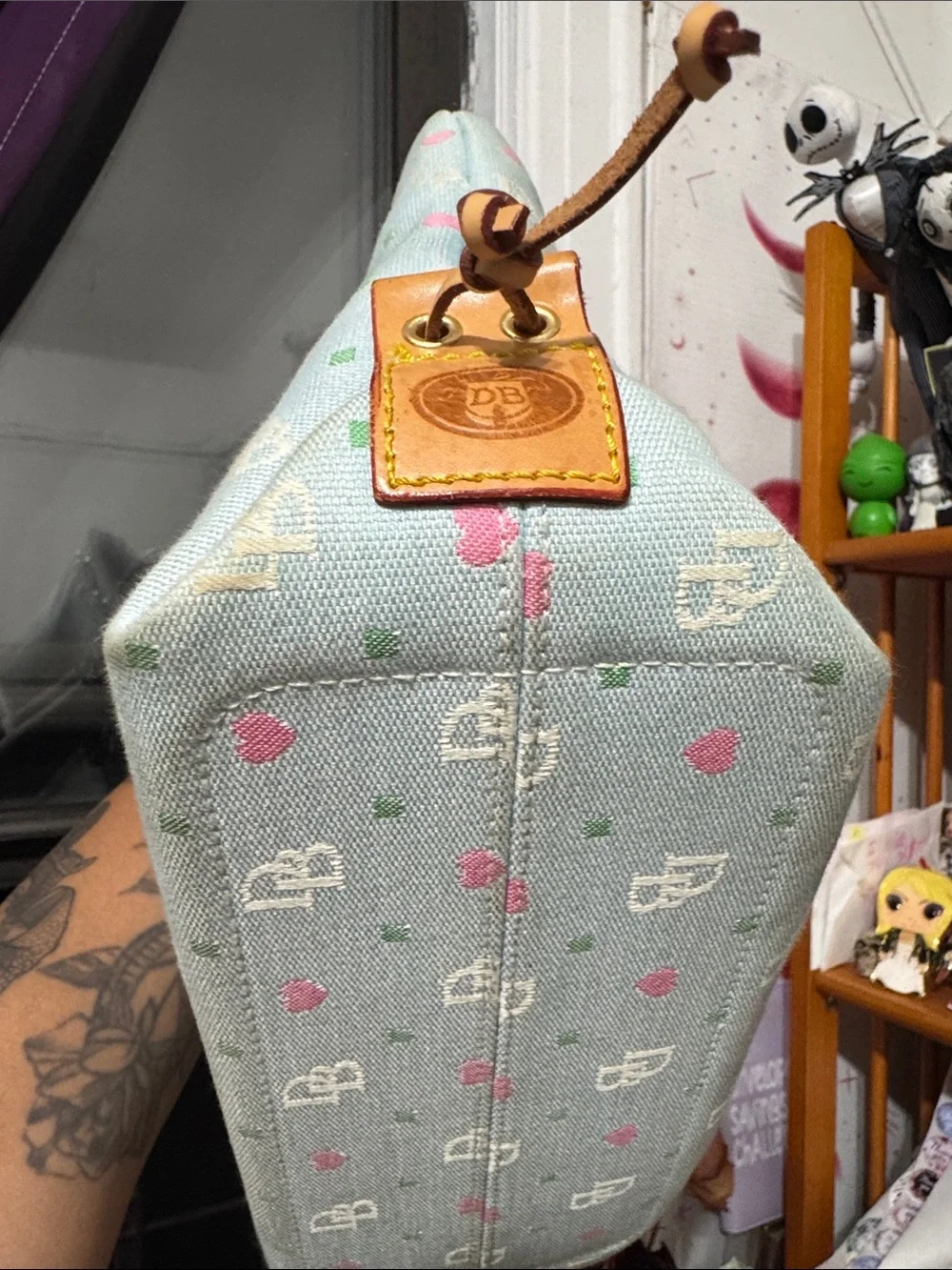 Dooney & Bourke tan leather
